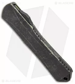 Heretic Knives Manticore-X Recurve OTF Breakthrough Green (3.75" Black Serr) -Avokelavavat Sales Store Heretic Knives Manticore X Double Edge OTF Breakthrough Green Black Serr H033 6B BRKGR BHQ 97912 jr spine