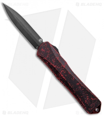 Heretic Knives Manticore-X Double Edge OTF Breakthrough Red (3.75" Black) 3 Heretic Knives Manticore-X Double Edge OTF Breakthrough Red (3.75" Black)