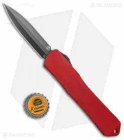 Heretic Knives Manticore-X Double Edge OTF Knife Red (3.75" Black) -Avokelavavat Sales Store Heretic Knives Manticore X Double Edge OTF Red Black H032 6A RED BHQ 98803 jr bottlecap