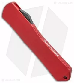 Heretic Knives Manticore-X Double Edge OTF Knife Red (3.75" Black) -Avokelavavat Sales Store Heretic Knives Manticore X Double Edge OTF Red Black H032 6A RED BHQ 98803 jr spine