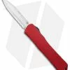 Heretic Knives Manticore-X Double Edge OTF Red (3.75" Stonewash) -Avokelavavat Sales Store Heretic Knives Manticore X Double Edge OTF Red SW Serr BHQ 97905 jr