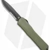 Heretic Knives Manticore-X Recurve OTF OD Green (3.75" Black DLC Serr) -Avokelavavat Sales Store Heretic Knives Manticore X Recurve OTF Green Black Serr H033 6B Green BHQ 98325 jr