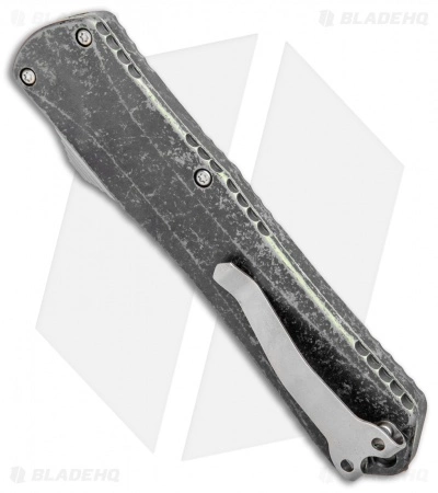 Heretic Knives Manticore-X OTF Tanto Knife Breakthrough Green (3.75" SW Serr) 4 Heretic Knives Manticore-X OTF Tanto Knife Breakthrough Green (3.75" SW Serr) - Image 2