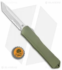 Heretic Knives Manticore-X Tanto OTF Knife OD Green (3.75" Stonewash Serr) -Avokelavavat Sales Store Heretic Knives Manticore X Tanto OTF OD Green SW Serr H031 2B GREEN BHQ 98800 jr bottlecap