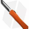 Heretic Knives Manticore-X Tanto OTF Knife Orange (3.75" Battleworn Two Tone) -Avokelavavat Sales Store Heretic Knives Manticore X Tanto OTF Orange Battleworn Black BHQ 142233 jr