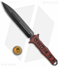 Heretic Knives Nephilim Fixed Blade Knife Red/Black G-10 (6.5" Black) -Avokelavavat Sales Store Heretic Knives Nephilim Fixed Blade Red Black G 10 Black BHQ 141978 jr bottlecap