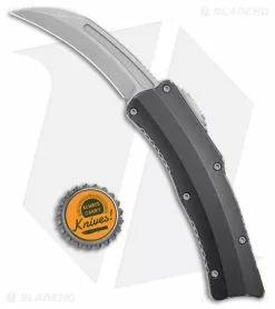 Heretic Knives ROC D/A OTF Automatic Knife Black Battleworn Aluminum (3" SW) -Avokelavavat Sales Store Heretic Knives ROC DA OTF Auto Black Battleworn Aluminum SW BHQ 179703 jr bottlecap