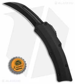 Heretic Knives ROC D/A OTF Snakeskin Fat Carbon Button (3" Black) -Avokelavavat Sales Store Heretic Knives ROC DA OTF Snakeskin Fat Carbon Button 3in Black BHQ 176760 td size