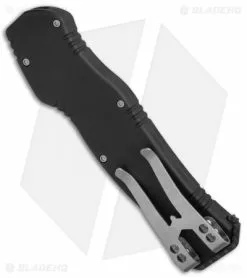 Heretic Knives Hydra OTF Automatic Knife Black (3.625" Stonewash) -Avokelavavat Sales Store Heretic OTF Hydra Black SW H007 2A BHQ 69003 jr side