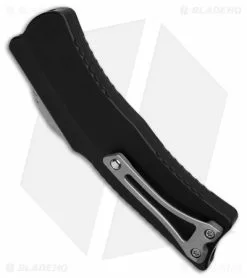 Heretic Knives ROC D/A OTF Automatic Knife Black Aluminum(3" Stonewash) 8 Heretic Knives ROC D/A OTF Automatic Knife Black Aluminum(3" Stonewash) -Avokelavavat Sales Store Heritic Knives ROC DA OTF AK Black Aluminum 3in SW BHQ 178142 td side