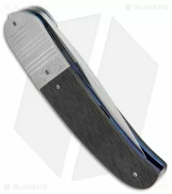 Herucus Blomerus LL 06 Custom Front Flipper Knife Carbon Fiber (2.8" Satin) -Avokelavavat Sales Store Herucus Blomerus LL 06 Custom Zirconium CF BHQ 71755 jr side