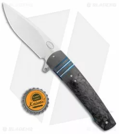 Herucus Blomerus LL 07 Custom Knife Zirconium Shred Carbon Fiber (3.4" Satin) -Avokelavavat Sales Store Herucus Blomerus LL 07 Custom Knife Zirconium Shred Marble CF Satin BHQ 68309 jr bottlecap