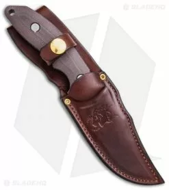 Hinderer Knives Emmett Bowie Fixed Blade Knife Burgundy Micarta (4" Stonewash) 8 Hinderer Knives Emmett Bowie Fixed Blade Knife Burgundy Micarta (4" Stonewash) -Avokelavavat Sales Store Hinderer Knives Emmet Bowie Burgandy Micarta 4in Stonewash BHQ 138044 td sheath