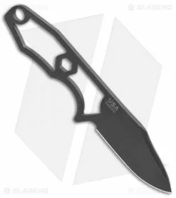 Hinderer Knives LP-1 Neck Knife W/Clip (2" Black DLC) -Avokelavavat Sales Store Hinderer Knives LP 1 Neck Knife Black DLC BHQ 112290 jr spine