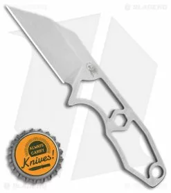 Hinderer Knives LP-1 Fixed Blade Knife Wharncliffe W/Ulti-Clip (2" Stonewash) -Avokelavavat Sales Store Hinderer Knives LP 1 Wharncliffe w Ulticlip 2in Stonewash BHQ 115547 LS Bottlecap