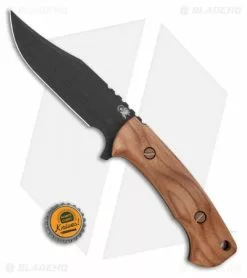 Rick Hinderer Hinderer Knives The Ranch Bowie Fixed Blade Knife Vintage Series 9 Rick Hinderer Hinderer Knives The Ranch Bowie Fixed Blade Knife Vintage Series -Avokelavavat Sales Store Hinderer Knives Ranch Bowie Fixed Blade Knife Wood Black SW BHQ 99438 ns bottlecap