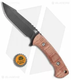 Rick Hinderer Hinderer Knives Ranch Harpoon Spanto Fixed Blade Red Micarta (3V Battle Black) -Avokelavavat Sales Store Hinderer Knives Ranch Harpoon Spanto Red Micarta Battle Black BHQ 112775 jr bottlecap