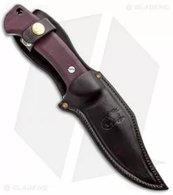 Rick Hinderer Hinderer Knives The Ranch Bowie Fixed Blade Knife Burgundy Micarta (Stonewash) -Avokelavavat Sales Store Hinderer Knives The Ranch Bowie Burgundy Micarta SW K605RS000 BHQ 99110 jr sheath