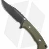 Rick Hinderer Hinderer Knives The Ranch Bowie Fixed Blade Green G-10 (5.25" Black SW) -Avokelavavat Sales Store Hinderer Knives The Ranch Bowie Green Micarta Black SW K605RS000 BHQ 93616 jr