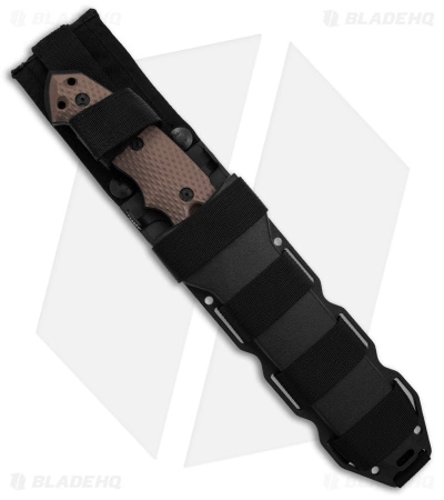 Hogue Knives EX F01 Large Tanto Fixed Blade Brown G-10 (7" Black A2) 5 Hogue Knives EX F01 Large Tanto Fixed Blade Brown G-10 (7" Black A2) - Image 3