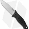 Hogue EX-F02 Clip Point Fixed Blade Black Polymer/Rubber (4.5" Stonewash) 35270 -Avokelavavat Sales Store Hogue EX F02 CP Black Polymer Rubber SW BHQ 54455 jr
