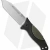 Hogue EX-F02 Tanto Fixed Blade OD Green Polymer/Rubber (4.5" Stonewash) 35261