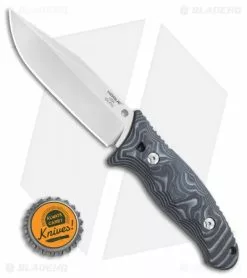 Hogue EX-F02 Clip Point Fixed Blade Black/Gray G10 (4.5" Stonewash) 35279 -Avokelavavat Sales Store Hogue Ex F02 4.5 Fixed Clip Point BHQ 82346 LS Bottlecap
