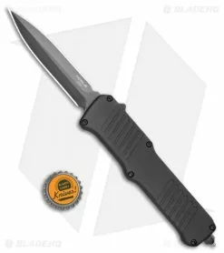 Hogue Incursion D/E OTF Automatic Knife Black Aluminum (3.875" Black) 54066 -Avokelavavat Sales Store Hogue Incursion DE OTF Auto Black Alum Black 54066 EXLKRL BHQ 108441 jr bottlecap