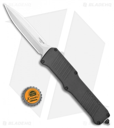 Hogue Incursion OTF Automatic Knife Black Aluminum (3.875" Tumbled) 54060 6 Hogue Incursion OTF Automatic Knife Black Aluminum (3.875" Tumbled) 54060 - Image 4
