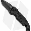 Hogue Knives CA Legal A01 Microswitch Automatic Knife Black (1.8" Black)