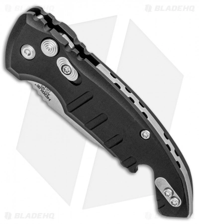 Hogue Knives CA Legal A01 Microswitch Wharncliffe Auto Knife Black (1.8" SW) 4 Hogue Knives CA Legal A01 Microswitch Wharncliffe Auto Knife Black (1.8" SW) - Image 2