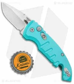 Hogue Knives CA Legal A01 Microswitch Automatic Knife Teal (1.8" Stonewash) -Avokelavavat Sales Store Hogue Knives CA Legal A01 Microswitch Auto Teal SW 24123 BHQ 79828 jr bottlecap