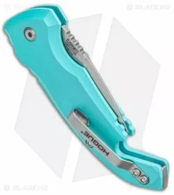 Hogue Knives CA Legal A01 Microswitch Automatic Knife Teal (1.8" Stonewash) -Avokelavavat Sales Store Hogue Knives CA Legal A01 Microswitch Auto Teal SW 24123 BHQ 79828 jr side