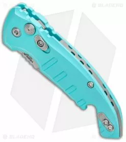 Hogue Knives CA Legal A01 Microswitch Automatic Knife Teal (1.8" Stonewash) -Avokelavavat Sales Store Hogue Knives CA Legal A01 Microswitch Auto Teal SW 24123 BHQ 79828 jr spine