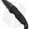 Hogue Knives CA Legal A01 Microswitch Wharncliffe Automatic Knife (1.8" Black)