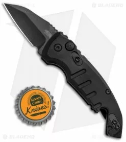 Hogue Knives CA Legal A01 Microswitch Wharncliffe Automatic Knife (1.8" Black) -Avokelavavat Sales Store Hogue Knives CA Legal A01 Microswitch Wharncliffe Auto Black Bottle Opener Black 24146 BHQ 92701 jr bottlecap