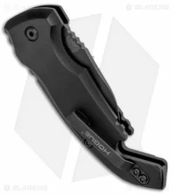 Hogue Knives CA Legal A01 Microswitch Wharncliffe Automatic Knife (1.8" Black) -Avokelavavat Sales Store Hogue Knives CA Legal A01 Microswitch Wharncliffe Auto Black Bottle Opener Black 24146 BHQ 92701 jr side