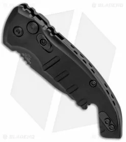 Hogue Knives CA Legal A01 Microswitch Wharncliffe Automatic Knife (1.8" Black) -Avokelavavat Sales Store Hogue Knives CA Legal A01 Microswitch Wharncliffe Auto Black Bottle Opener Black 24146 BHQ 92701 jr spine