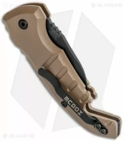 Hogue Knives CA Legal A01 Microswitch Wharncliffe Auto Knife FDE (1.8" Black) 8 Hogue Knives CA Legal A01 Microswitch Wharncliffe Auto Knife FDE (1.8" Black) -Avokelavavat Sales Store Hogue Knives CA Legal A01 Microswitch Wharncliffe FDE Black BHQ 79826 jr side