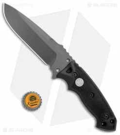 Hogue Knives EX-F01 Tactical Fixed Blade Knife Black G-10 Sig (5.5" Gray) -Avokelavavat Sales Store Hogue Knives EX F01 Tactical Fixed Black G 10 Sig Gray 37172 BHQ 100454 jr bottlecap