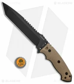 Hogue Knives EX-F01 Large Tanto Fixed Blade FDE G-10 (7" Black) 35108 -Avokelavavat Sales Store Hogue Knives EX F01 Tactical Tanto FDE G 10 Black 35107 BHQ 87408 jr bottlecap 2