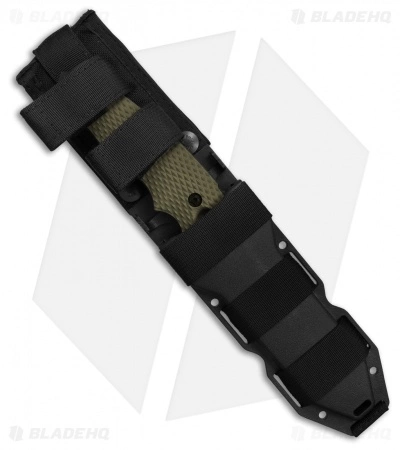 Hogue Knives EX-F01 Tactical Tanto Fixed Blade OD Green G-10 (5.5" Black) 35128 5 Hogue Knives EX-F01 Tactical Tanto Fixed Blade OD Green G-10 (5.5" Black) 35128 - Image 3