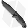Hogue Knives EX-F02 Clip Point Fixed Blade Black (4.5" Black) 35250 -Avokelavavat Sales Store Hogue Knives EX F02 CP Black Black BHQ 31684 jr