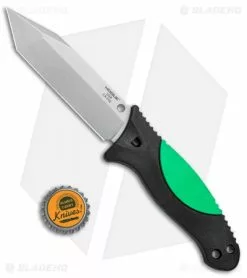 Hogue Knives EX-F02 Tanto Dive Knife Black/Green (4.5" Stonewash) 35265 -Avokelavavat Sales Store Hogue Knives EX F02 Tanto Black Green SW 35265 BHQ 81363 jr bottlecap