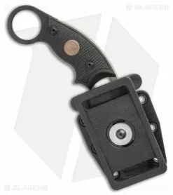 Hogue Knives EX-F03 Hawkbill Karambit Knife Tactical Black (2.25" FDE) 37320 -Avokelavavat Sales Store Hogue Knives EX F03 Hawkbill Karambit Knife Emperor Scorpion 2.25 FDE 37320 BHQ 118613 LS Sheath