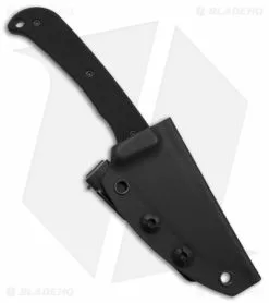 Hogue Knives Extrak Fixed Blade Knife Black G-10 (3.3" Black Cerakote) 35869 -Avokelavavat Sales Store Hogue Knives Extrak FBK Black G10 3in Black Cerakote BHQ 179505 td sheath2