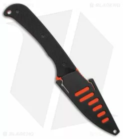 Hogue Knives Extrak Fixed Blade Knife Black G-10 (3.3" Hunter Orange) 35864 -Avokelavavat Sales Store Hogue Knives Extrak FBK Black G10 3in Hunter Orange BHQ 179405 td sheath