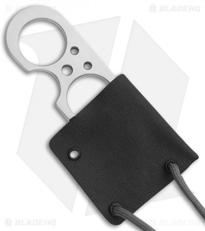 Brous Blades Custom Silent Soldier Fixed Blade Knife (2.5" Satin) 5 Brous Blades Custom Silent Soldier Fixed Blade Knife (2.5" Satin) - Image 3