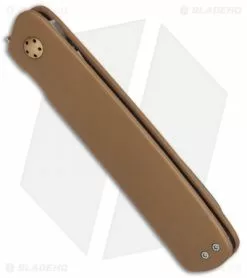 JD Van Deventer Pinstripe Front Flipper Knife Brown G-10 (2.875" Satin) 7 JD Van Deventer Pinstripe Front Flipper Knife Brown G-10 (2.875" Satin) -Avokelavavat Sales Store JD Van Deventer Pinstripe Front Flipper G 10 Brown BHQ 68615 jr spine