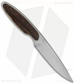 JD Van Deventer V1 Slim Neck Knife Fixed Blade Redbush (2.75" Satin) -Avokelavavat Sales Store JD Van Deventer V1 Slim Neck Knife Redbush BHQ 68619 jr spine